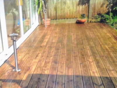 deck cleaning