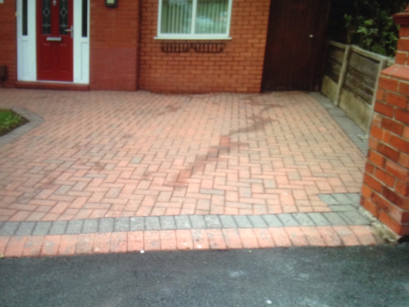 driveway after